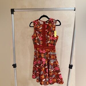 Alexia Admor Floral Sleeveless Dress NWT Size XS